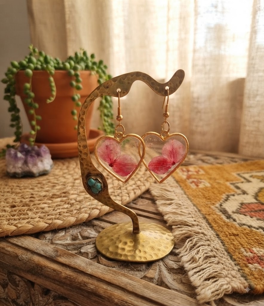 Boucles d’oreilles cœurs
